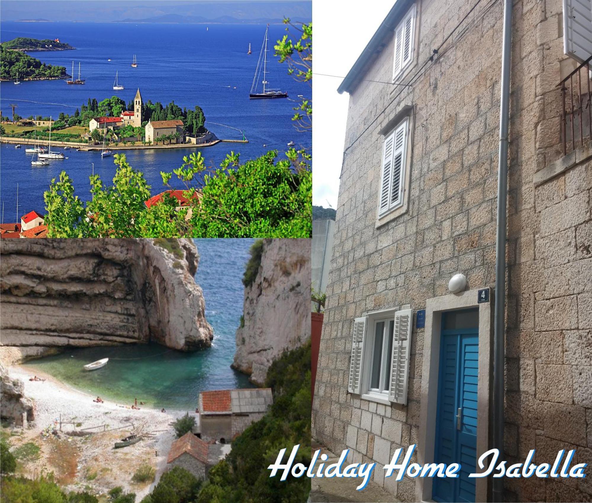 Holiday Home Isabella Віс Екстер'єр фото